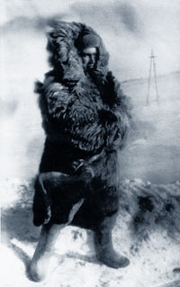 Сергей Щеглов, прошедший Норильлаг и потому позже избравший псевдоним С. Норильский. Заполярье, 1948 г.