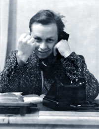 Борис Гаврилович Черемисин, редактор информации