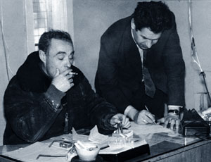 С.А. Бузак (слева) и А.Г. Колчак. 1973 г.