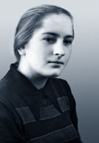 Дина Герасимовна Колчак. 1956 г.